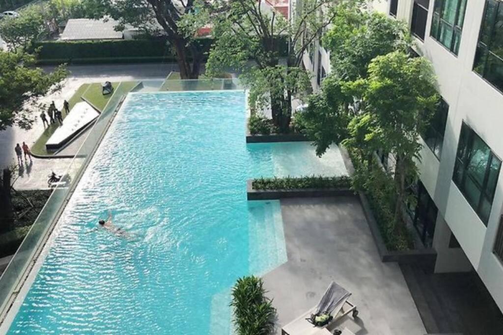 The Base Condo Center Of Pattaya Rooftop Swimming Pool Eksteriør bilde