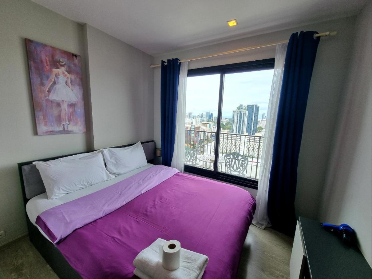 The Base Condo Center Of Pattaya Rooftop Swimming Pool Eksteriør bilde