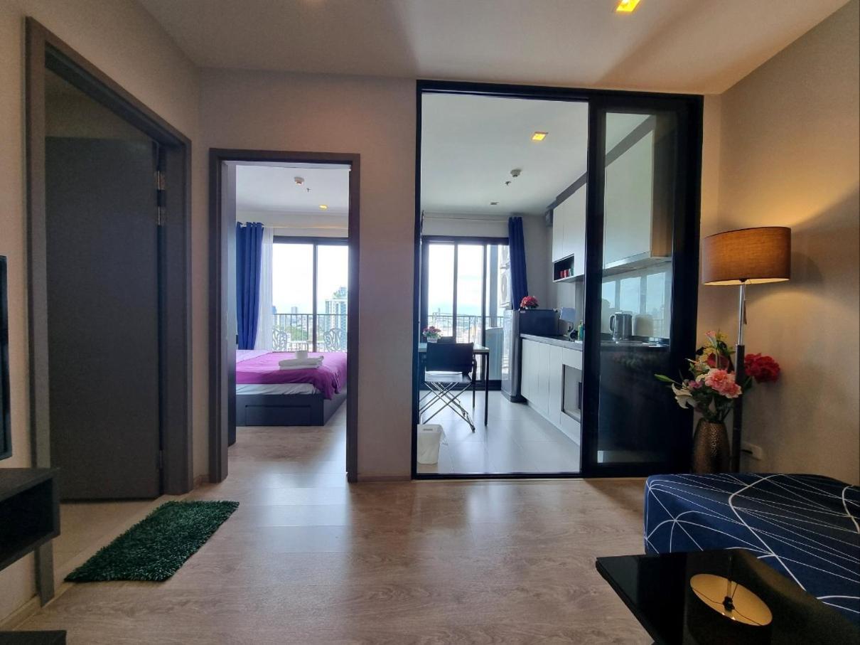 The Base Condo Center Of Pattaya Rooftop Swimming Pool Eksteriør bilde